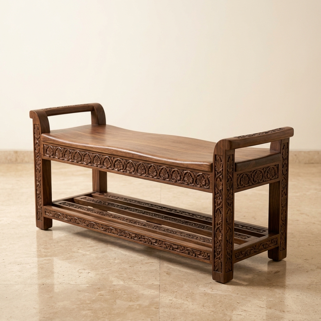 Dry-Zone Storage Bench