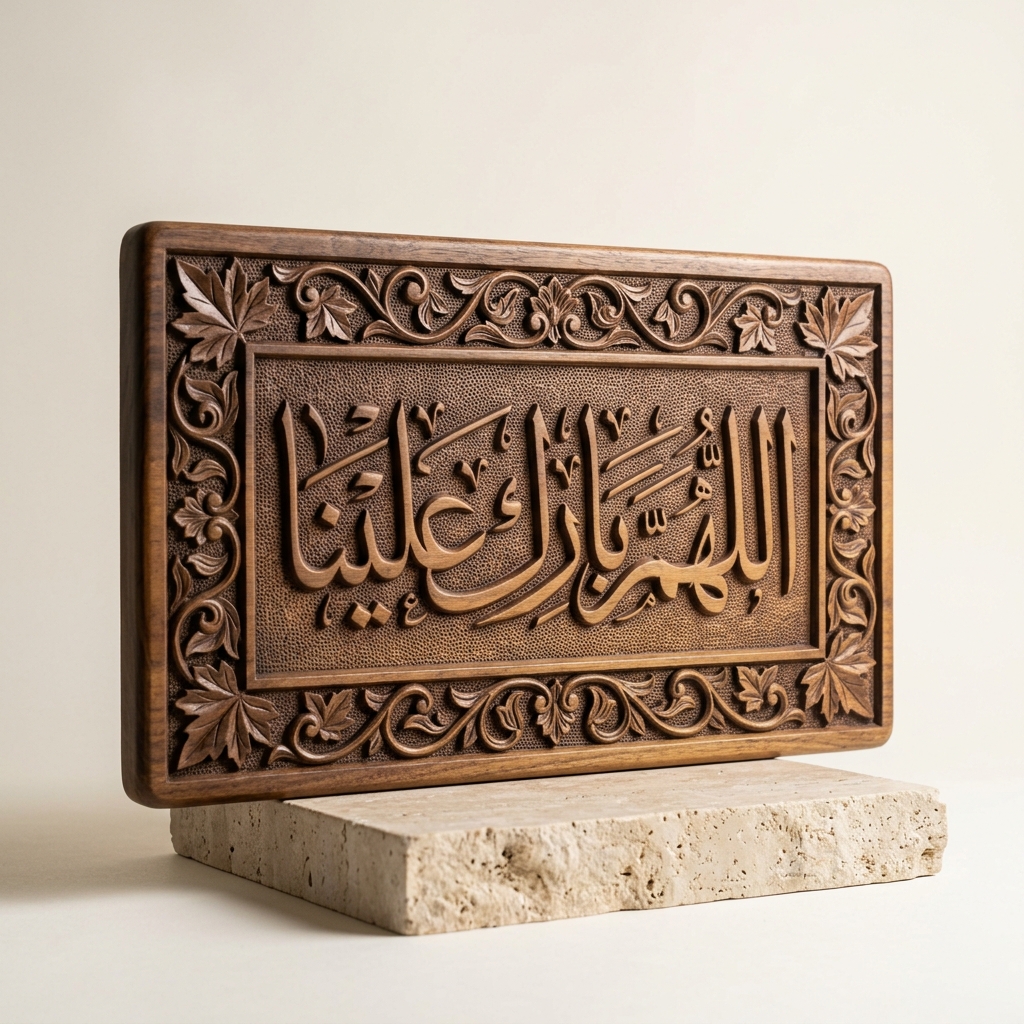 Islamic Calligraphy Wall Plaque