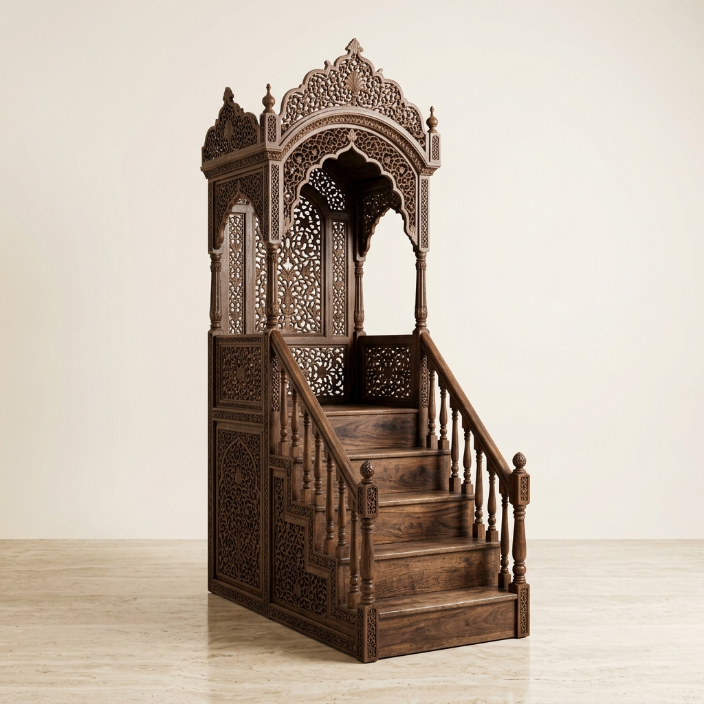 Jallidhar Walnut Minbar