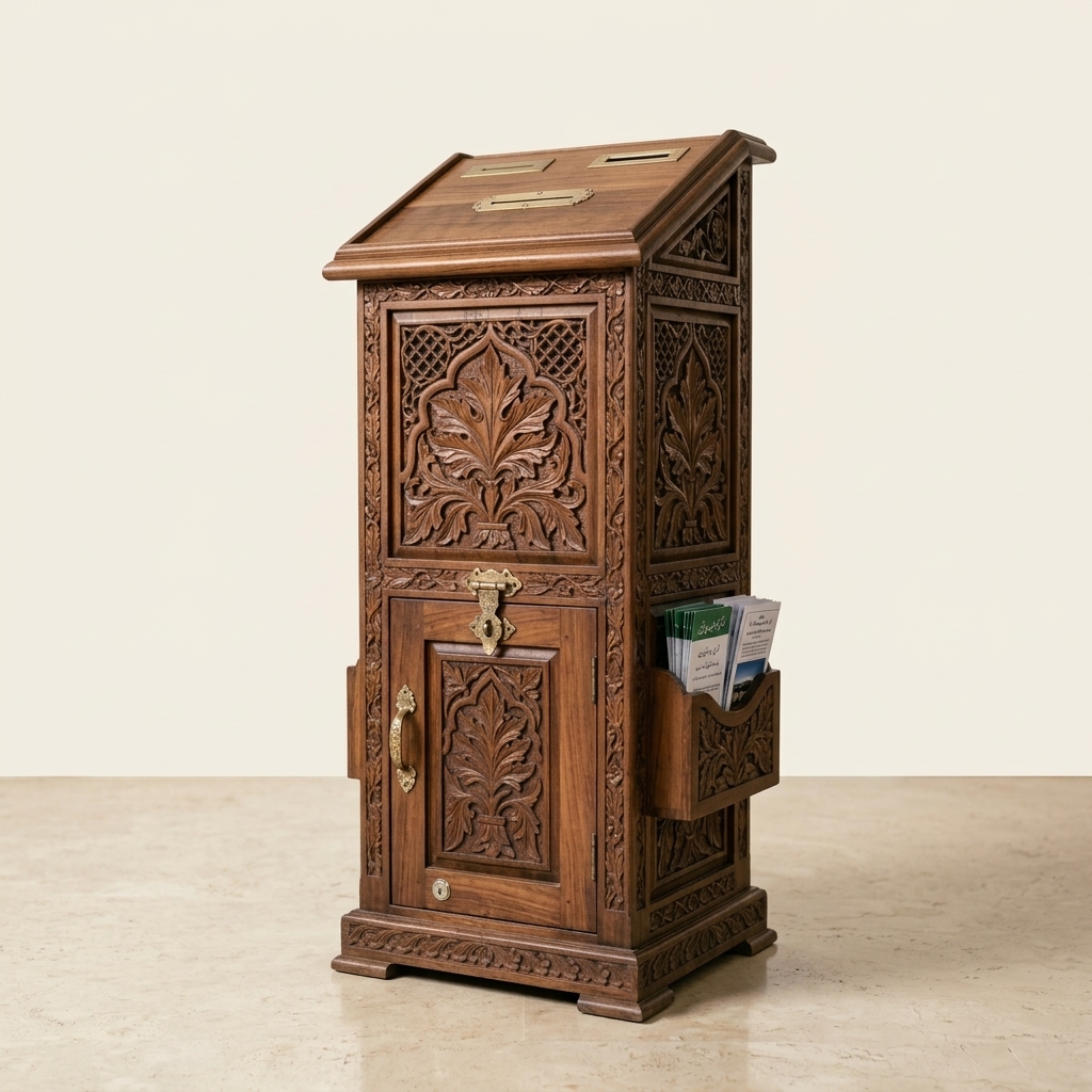 Standing Donation Cabinet
