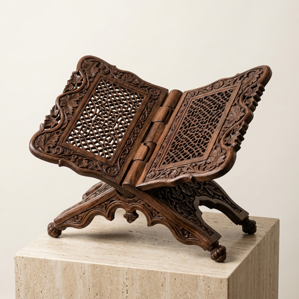 Walnut Wood Qur'an Rehal