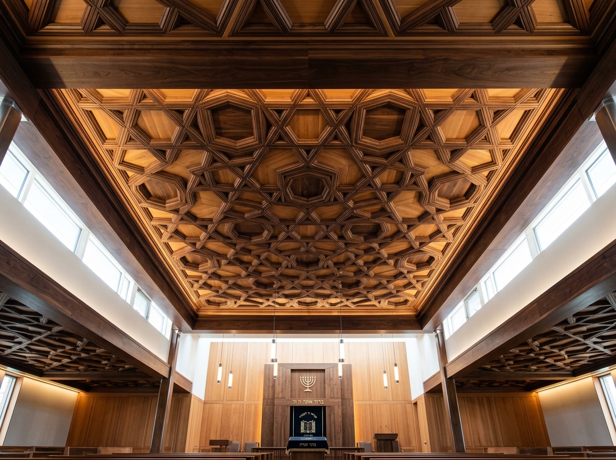 Kashmir Khatamband Synagogue Ceiling System