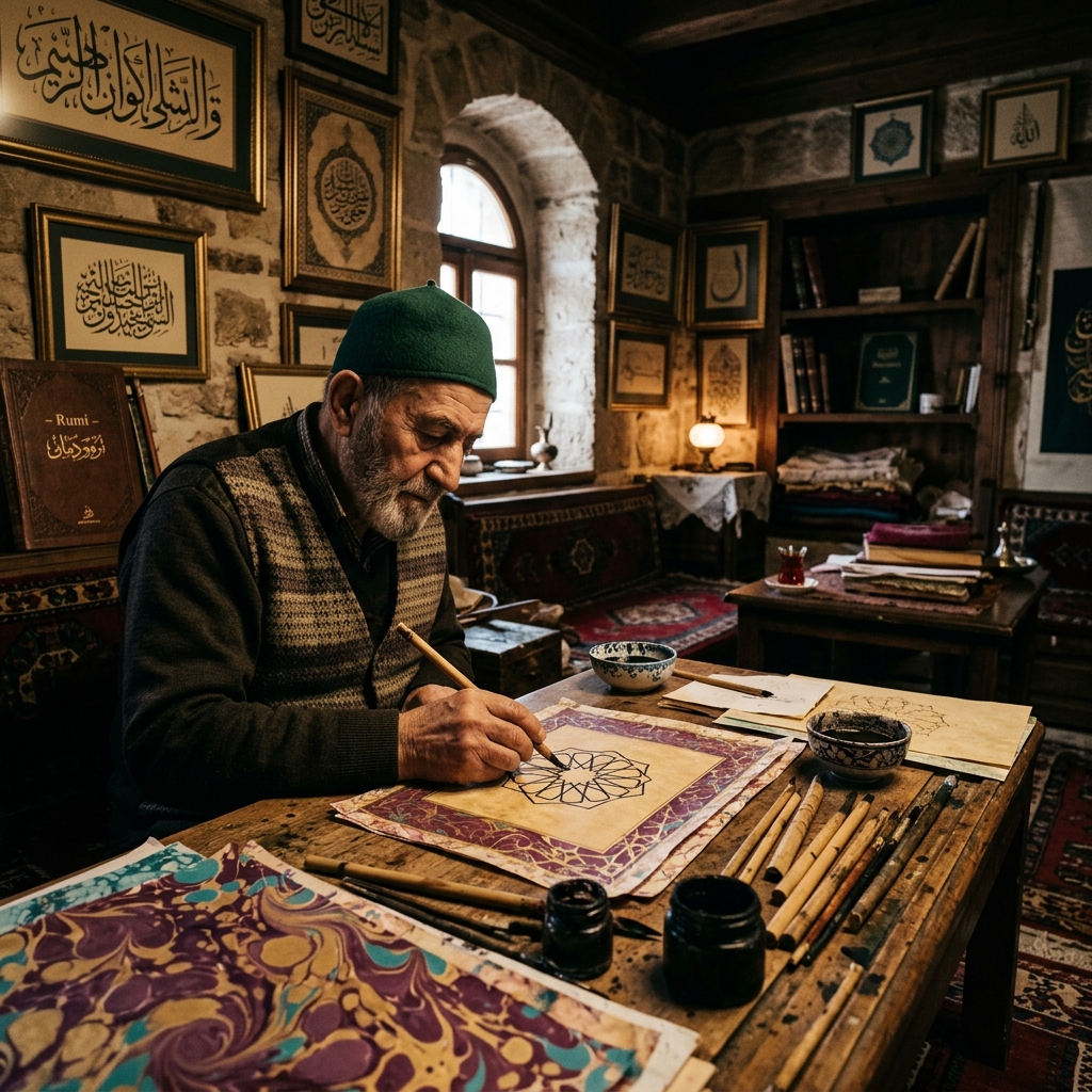 The Rumi Ebru & Ney Atelier
